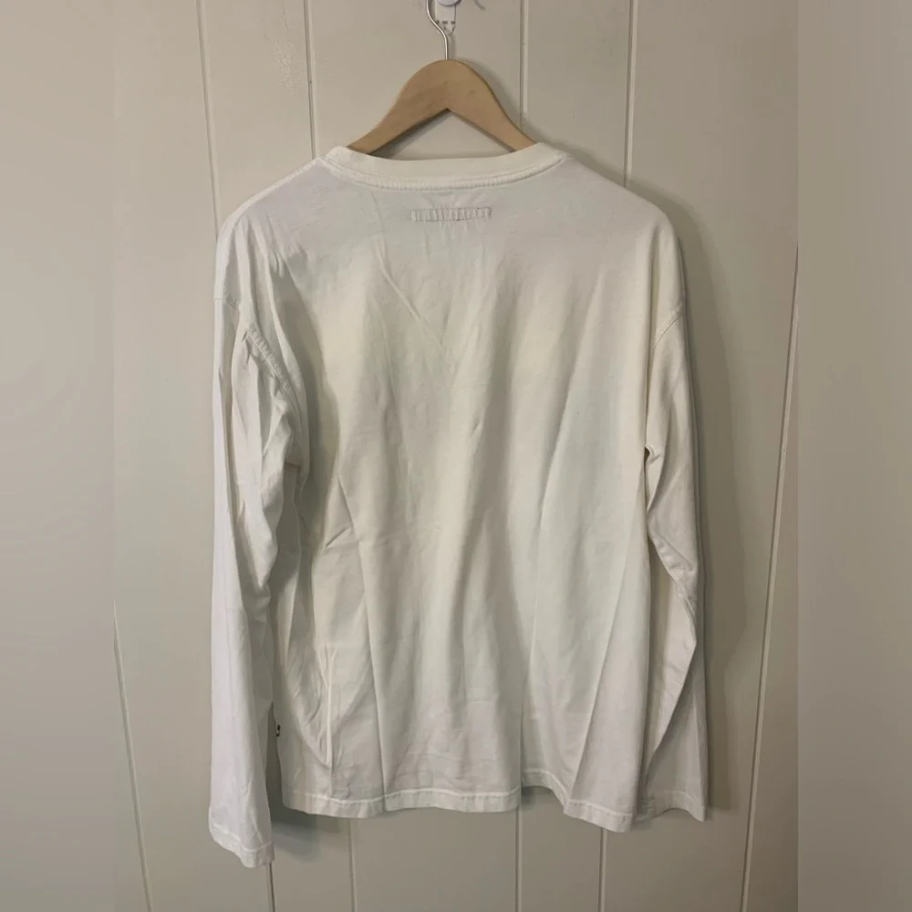 Edgar and Ash White Camo Long Sleeve Top Size Medium